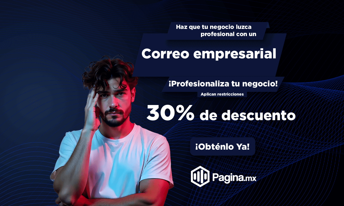 correo empresarial con descuento