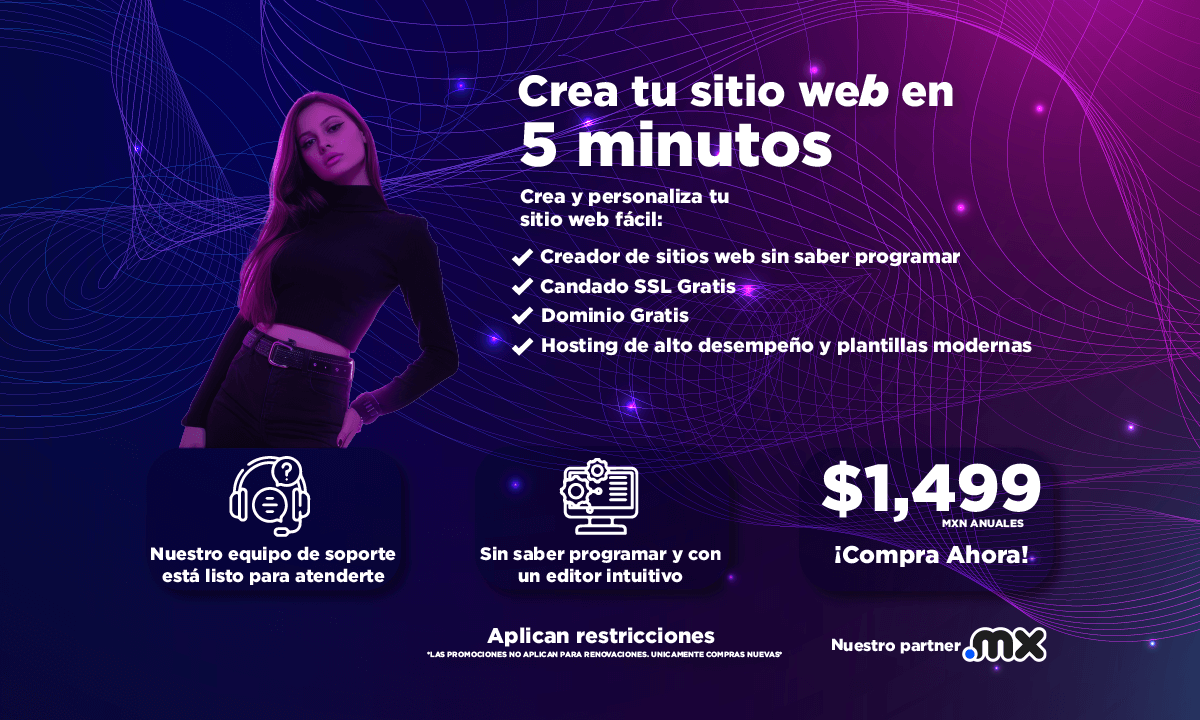 Creador de páginas web